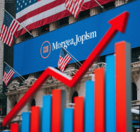 US bank sector valuation recovery; JPMorgan hits new high